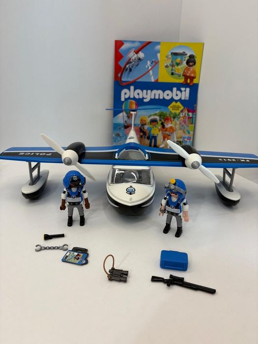 Playmobil wodolot motocykl przestępca quad radiowóz