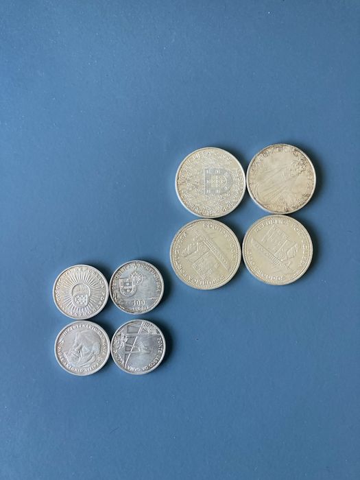 Moedas portuguesas de prata