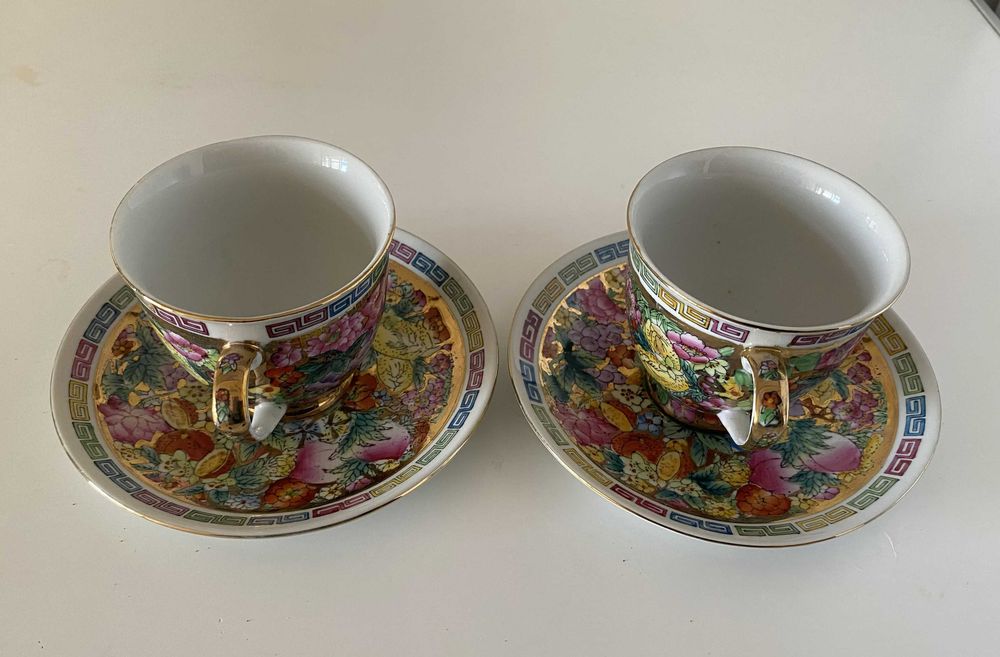 Chávenas de chá em porcelana chinesa64861389708163124