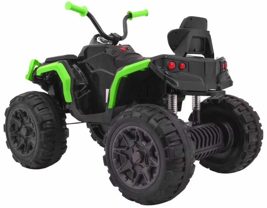 Quad na akumulator ATV BDM0906 Czarno-Zielony do 30 kg