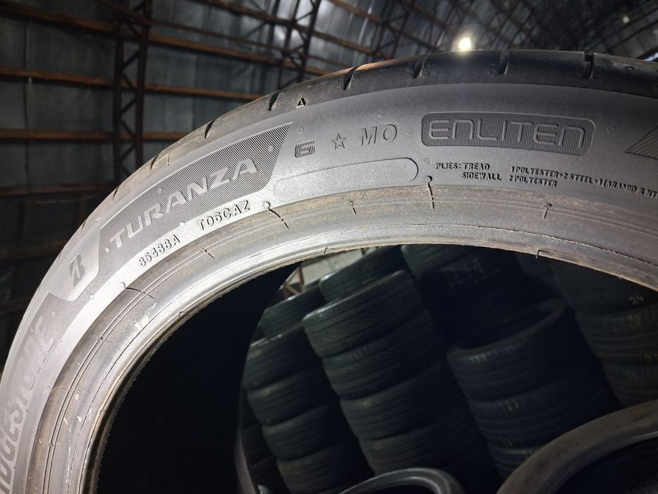 275/35 20 Bridgestone Turanza 6 Шини б/у літо ПАРА