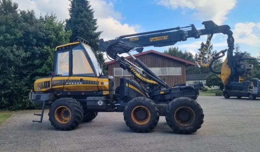 Harvester Maszyna leśna do ścinki drzew DREWNA Ponsse Beaver Na raty!