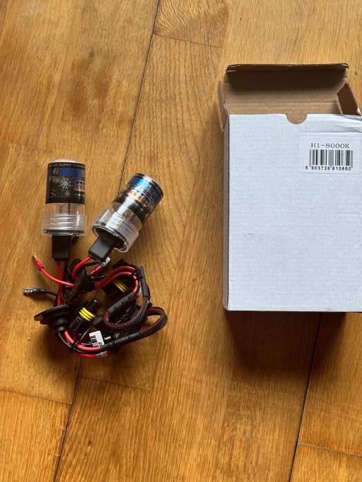 Lâmpadas Xenon H1 para kit de Xenon H1 55W 8000K