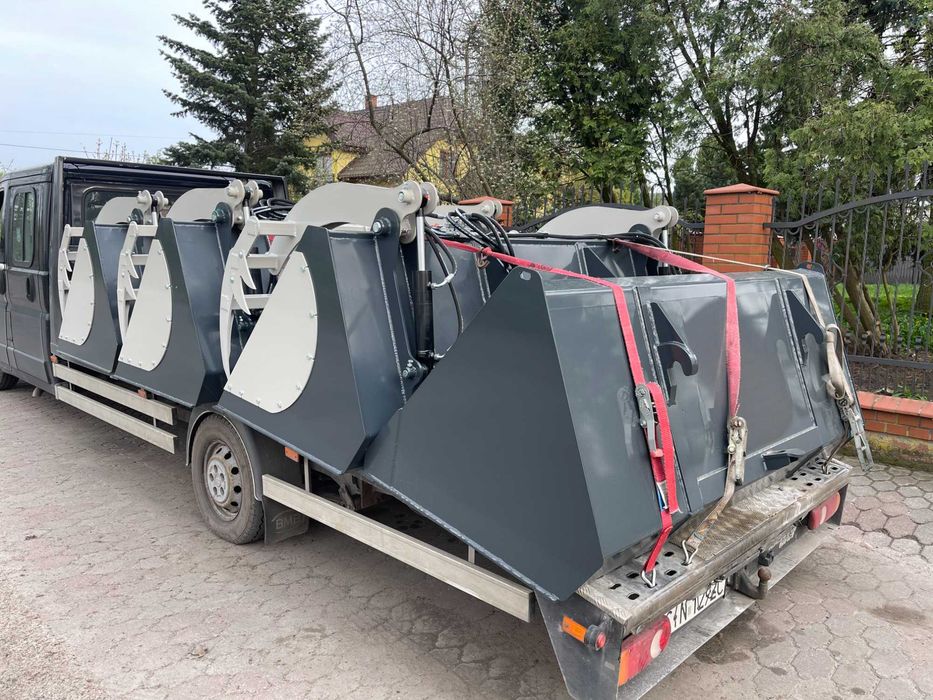 Łyżko krokodyl 2.40 szeroki Manitou Jcb Nowy Bardzo mocny do obornika
