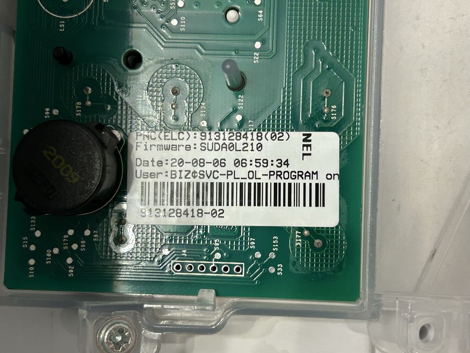 Electrolux PerfetCare 600 programator pralka