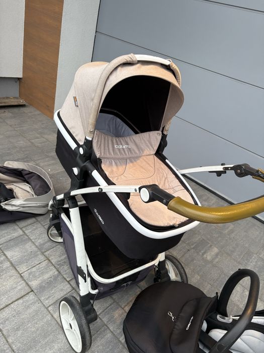 Wózek 3w1 Easy Go Optimo beżowy
