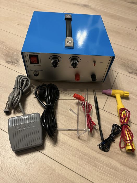 Spawarka impulsowa 80A jubilerska, precyzyjne lutowanie srebra i złota