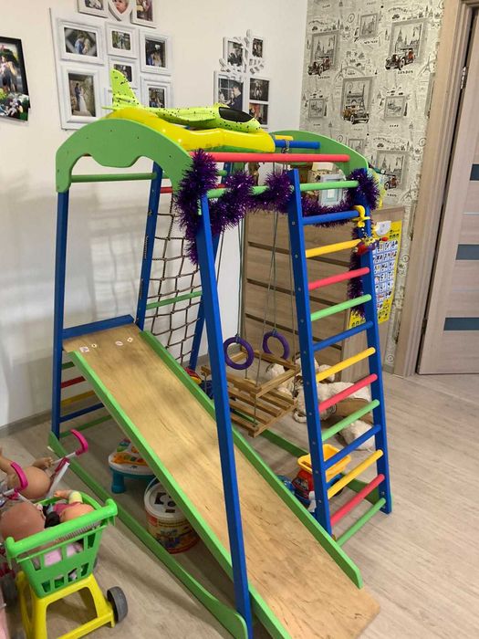 БЕЗКОШТОВНО доставка шведська стінка  турник тренажер шведская стенка