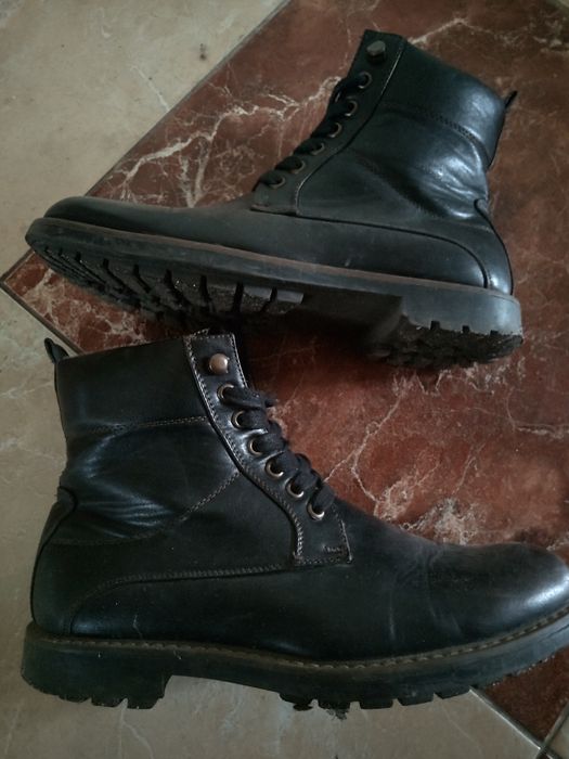 Черевики на флісі чоботи коричневі