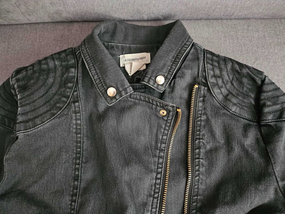 Kurtka jeansowa ramoneska H&M r. 36