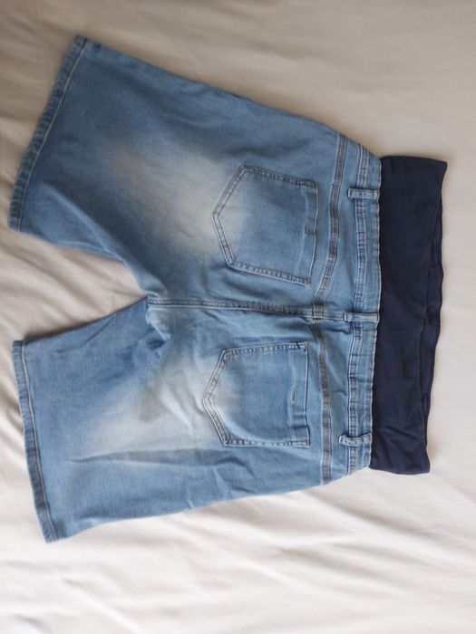 Spodenki jeansowe ciążowe r 48 HM