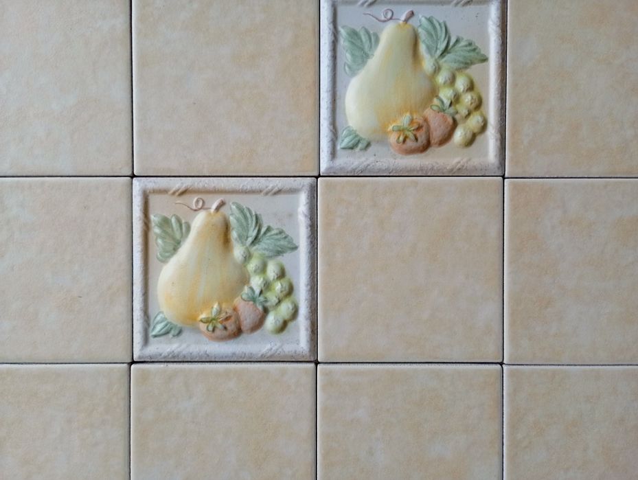 kafelki płytki ceramiczne 10x10cm ścienne  Sagra Orange
