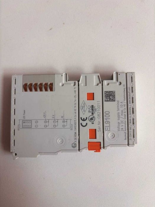 Beckhoff EL9100 Złącze zasilania potencjału