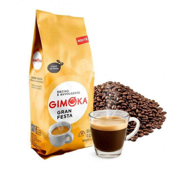 Кава в зернах GIMOKA GRAN FESTA 1 КГ