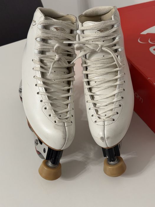 Rolki figurowe EDEA Overture 260 (38.5) + Płoza Snow White