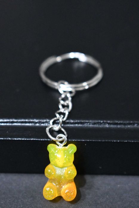 4 szt BRELOK miś HARIBO żelki misie GUMMY BEAR RÓŻNE KOLORY na prezent