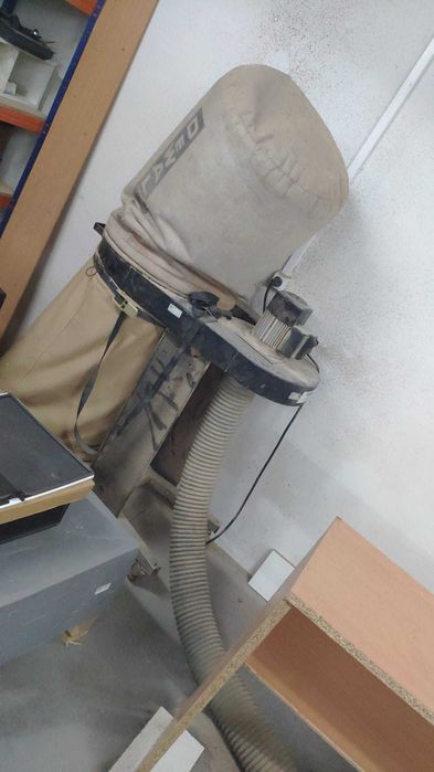 Esquadrejadora 2 motores monofásicos - carro 3m c aspirador