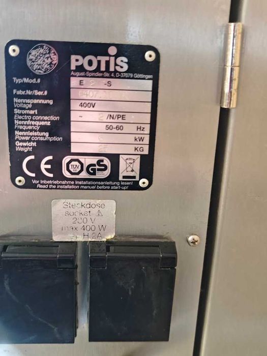 Potis E2-S opiekacz do kebaba 400V 6kW 30kg