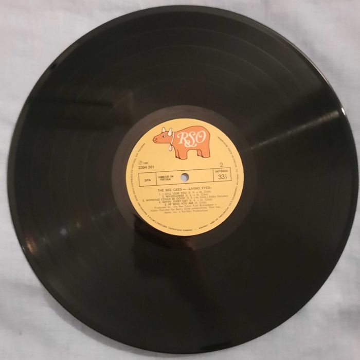 'Bee Gees  - Living Eyes' Disco Vinil