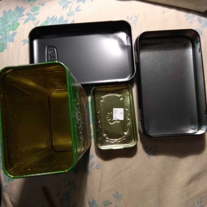 Жестяные коробки от конфет чая лосьона 6шт. одним лотом