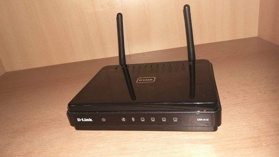 Router czarny d link