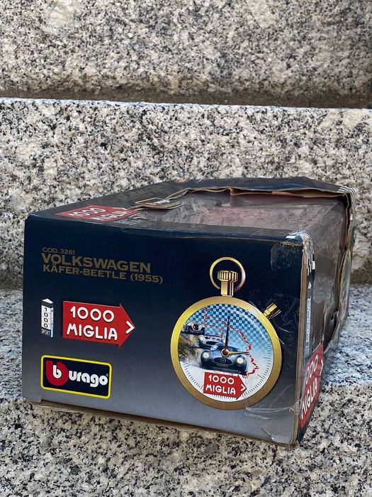 Bburago Volkswagen Kafer-Beetle 1/18 miglia gold colection
