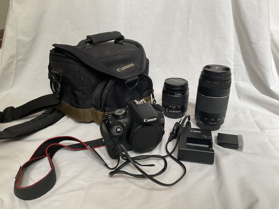 Canon EOS 1200D - lente 18-55mm