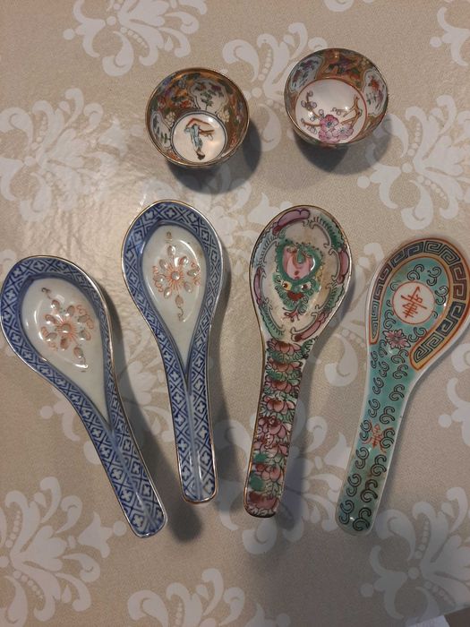 Colheres decorativas chinesas