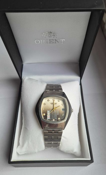 Orient Multi Year Calendar - Rzadka wersja z lat '70 - Piękny  !!!