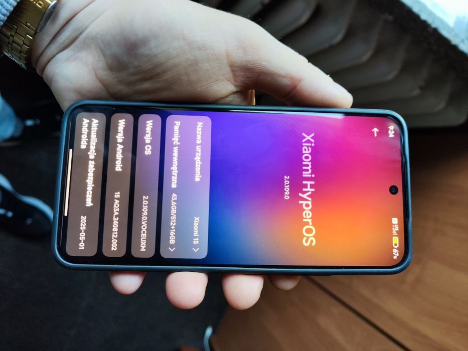 Xiaomi 15 12/512 jak nowy