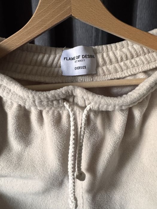 Флісові штани Flame of Desire з затяжками знизу