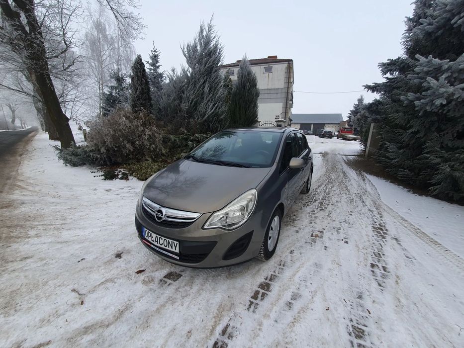 Opel Corsa 1.4 BENZYNA OPŁACONY Bezwypadkowy serwisowany 5 drzwiowy