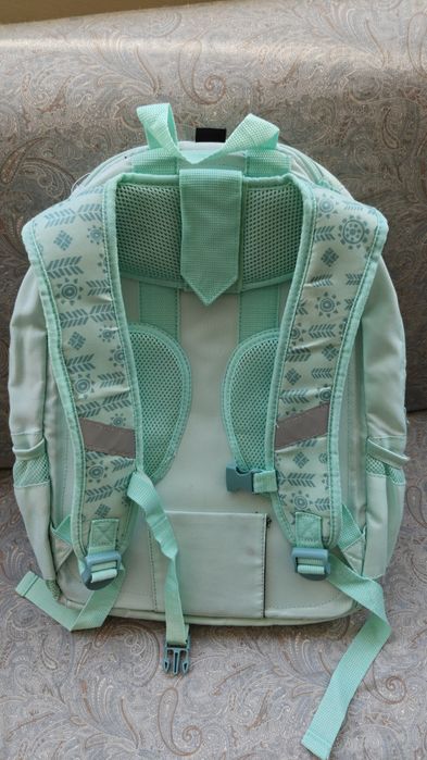 Mochila verde menta