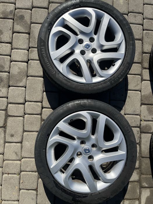 Alufelgi 4x100 17 cali Renault Captur Grand Scenic Megane Clio Sandero opony lato 215/45/17