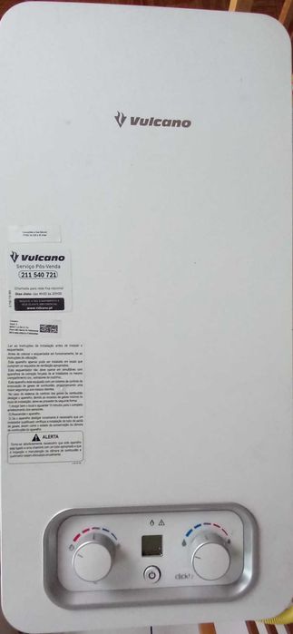 Esquentador Volcano Click 2 - Gás Natural