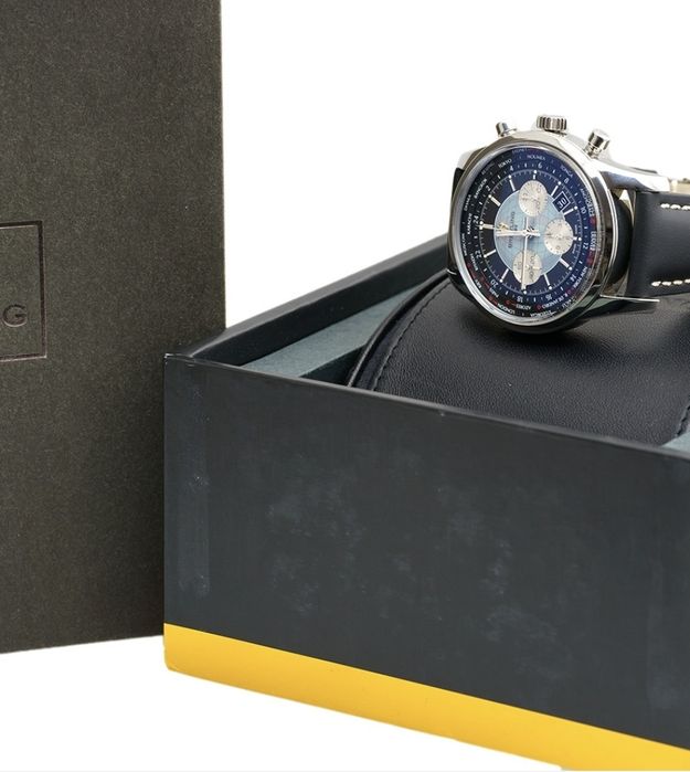 Breitling Transocean Chronograph Unitime  AB0510U full set 2019