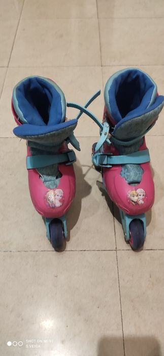 Patins da Frozen