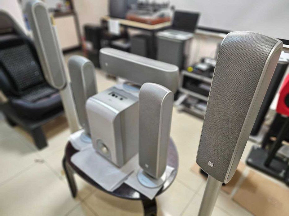 Комплект акустики 5.1 B&W (Bowers & Wilkins) VM1 + сабвуфер AS1 + стійки