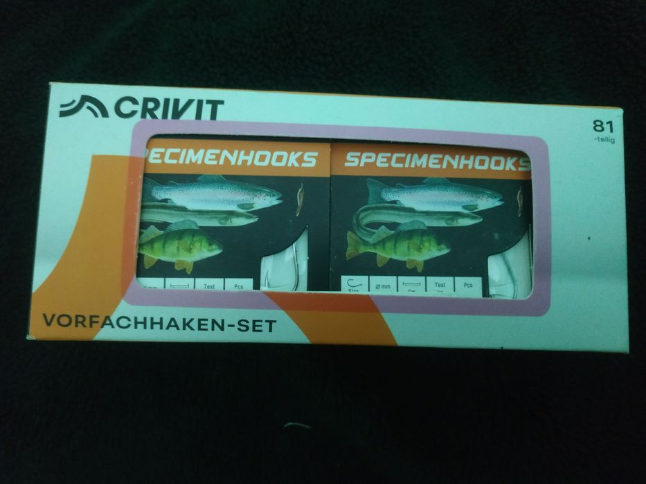 Гачки для риболовлі. Набір 81 шт.150 грн.