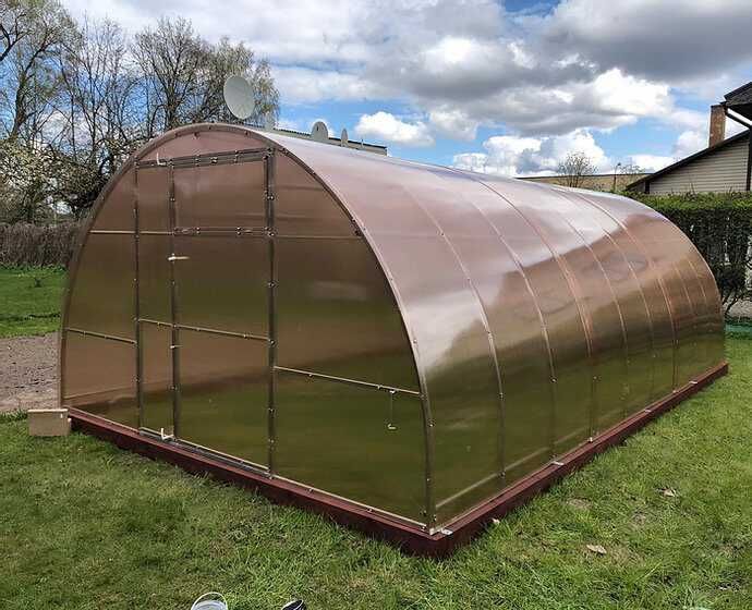 Szklarnia z poliwęglanu 3,5x4 3,5x6 3,5x8 3,5x10 PRODUCENT+DOSTAWA