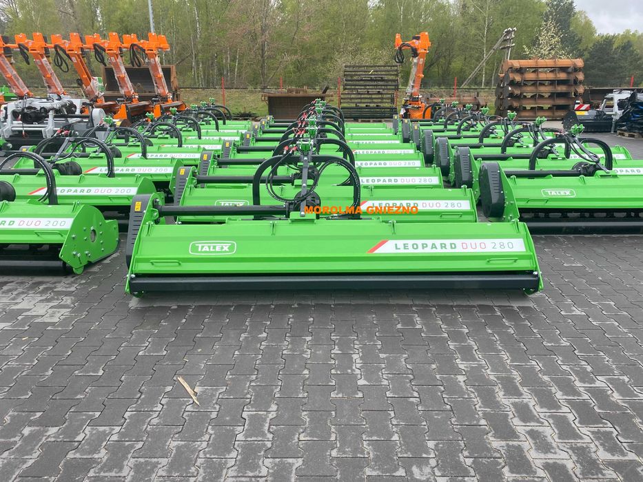 Rozdrabniacz bijakowy kosiarka LEOPARD TALEX DUO mulczer na kukurydzę