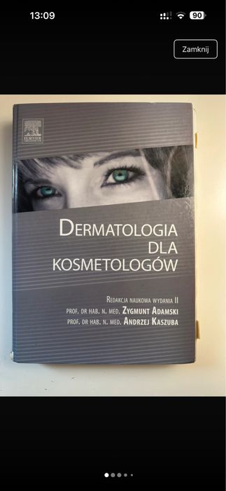 Książka kosmetogia dla dermatologów