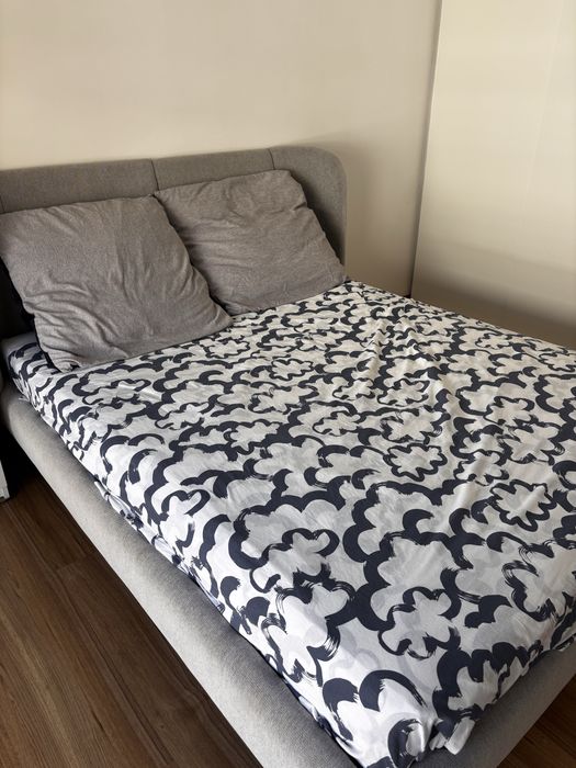Cama casal + colchao IKEA TUFJORD