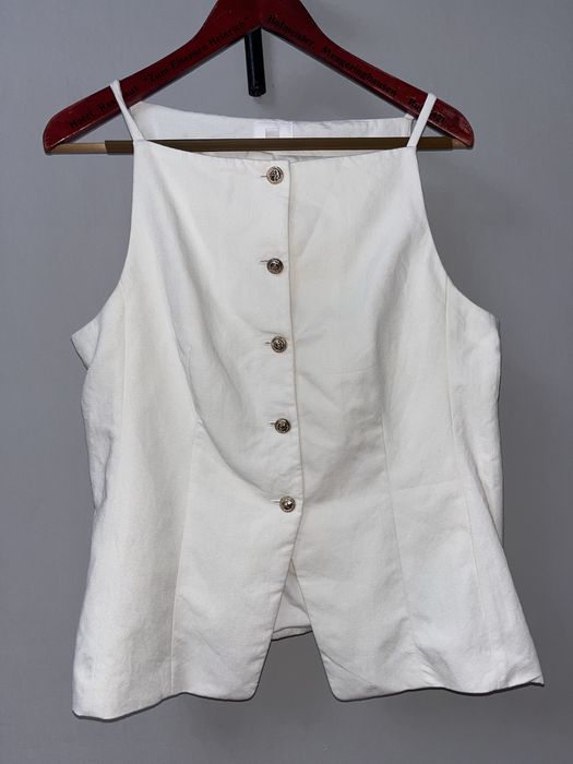 Жилетка в стилі old money від h&m