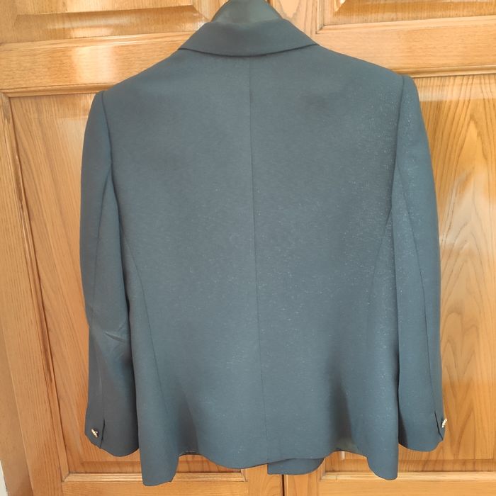 Blazer cinza com brilhos 46