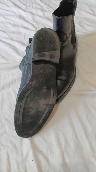 мужские черные кожаные ботинки челси Vagabond Shoemakers 41р. 26 см.