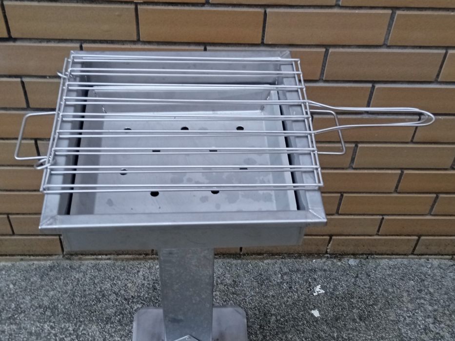 Fogareiro Grelhador em Aço Inox