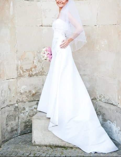 Suknia ślubna biała rozm.36