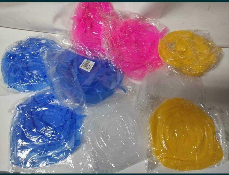 Tampas Silicone Novas - Conjunto de 6 tampas