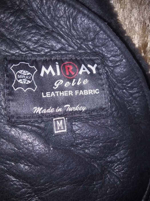 Дубленка чоловіча натуральна шкіра хутро Розмір XL